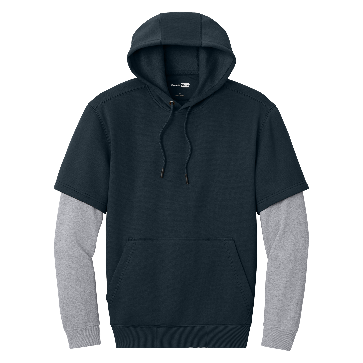 IB2605 Tough Fleece Layered Hoodie