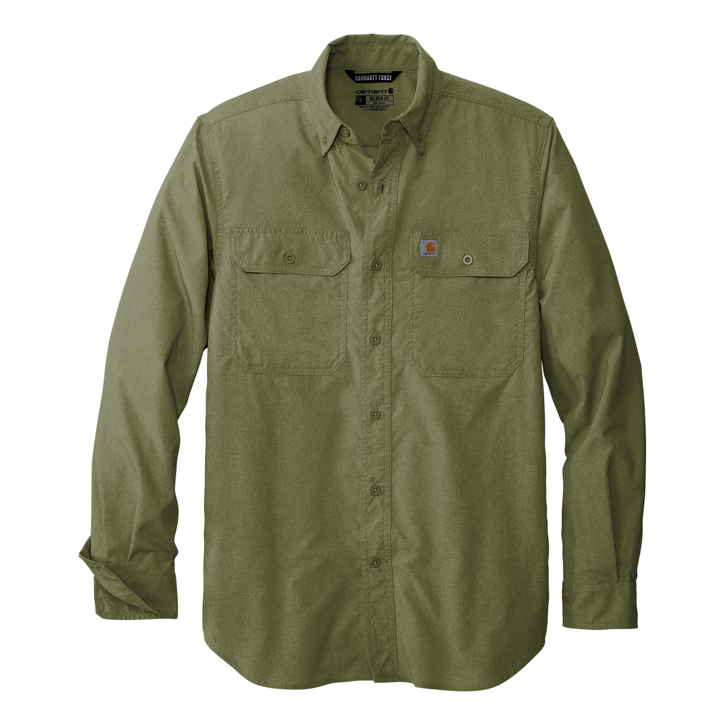 IB2519 Force® Solid Long Sleeve Shirt