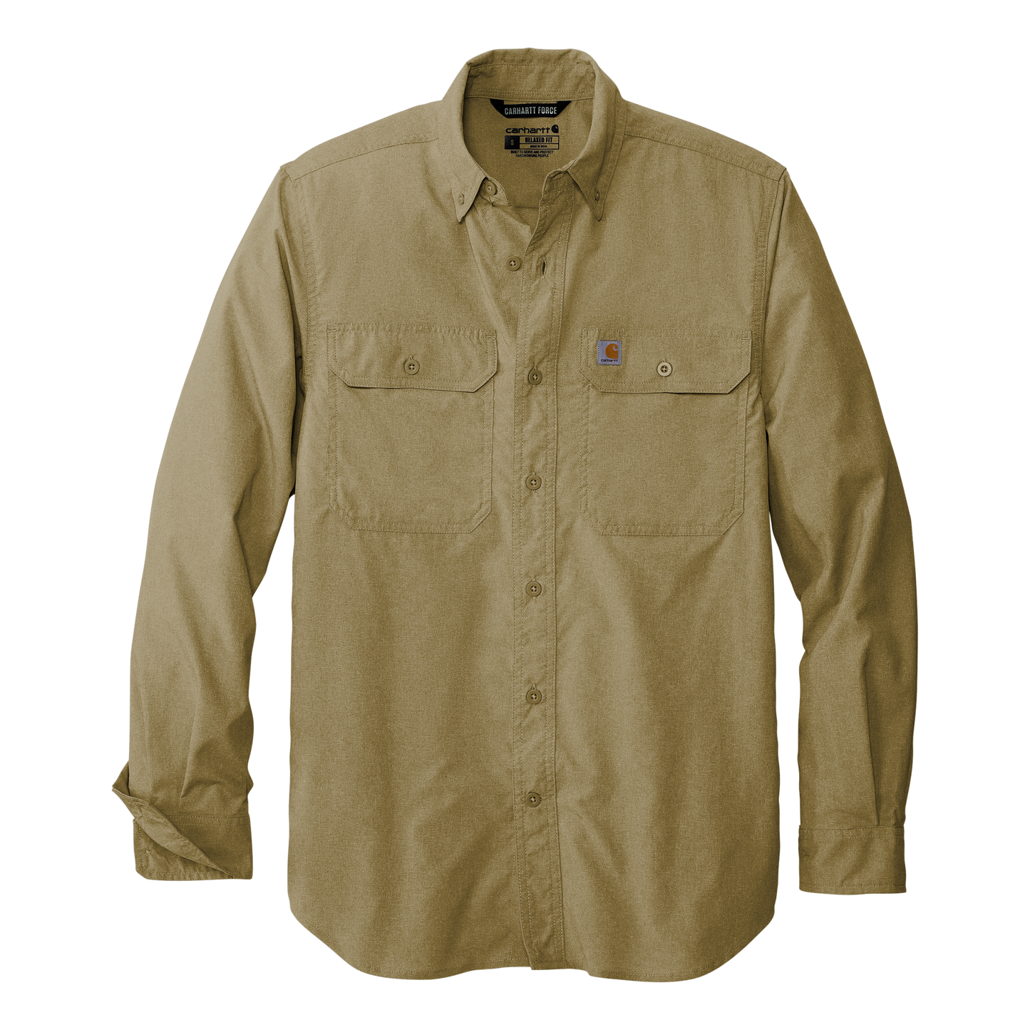 IB2519 Force® Solid Long Sleeve Shirt