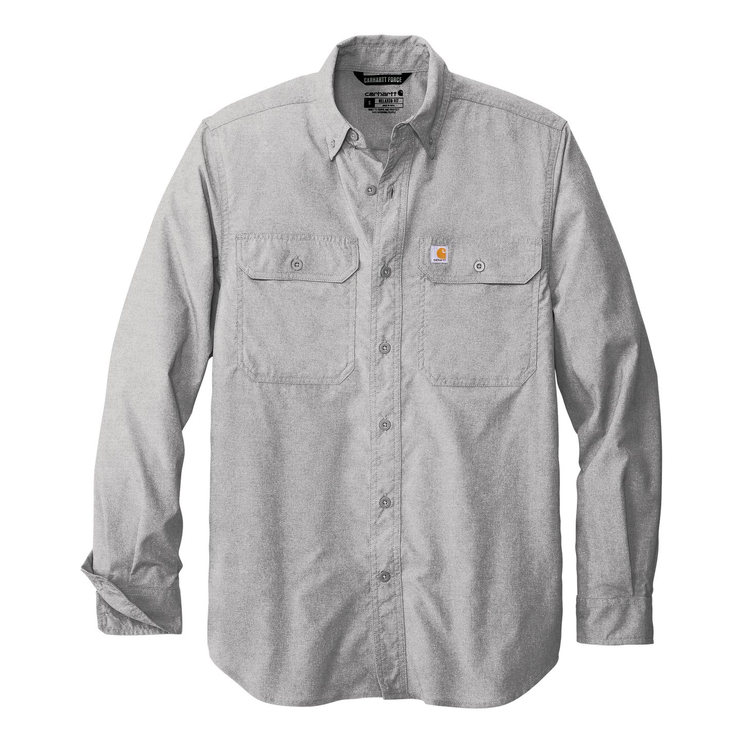 IB2519 Force® Solid Long Sleeve Shirt