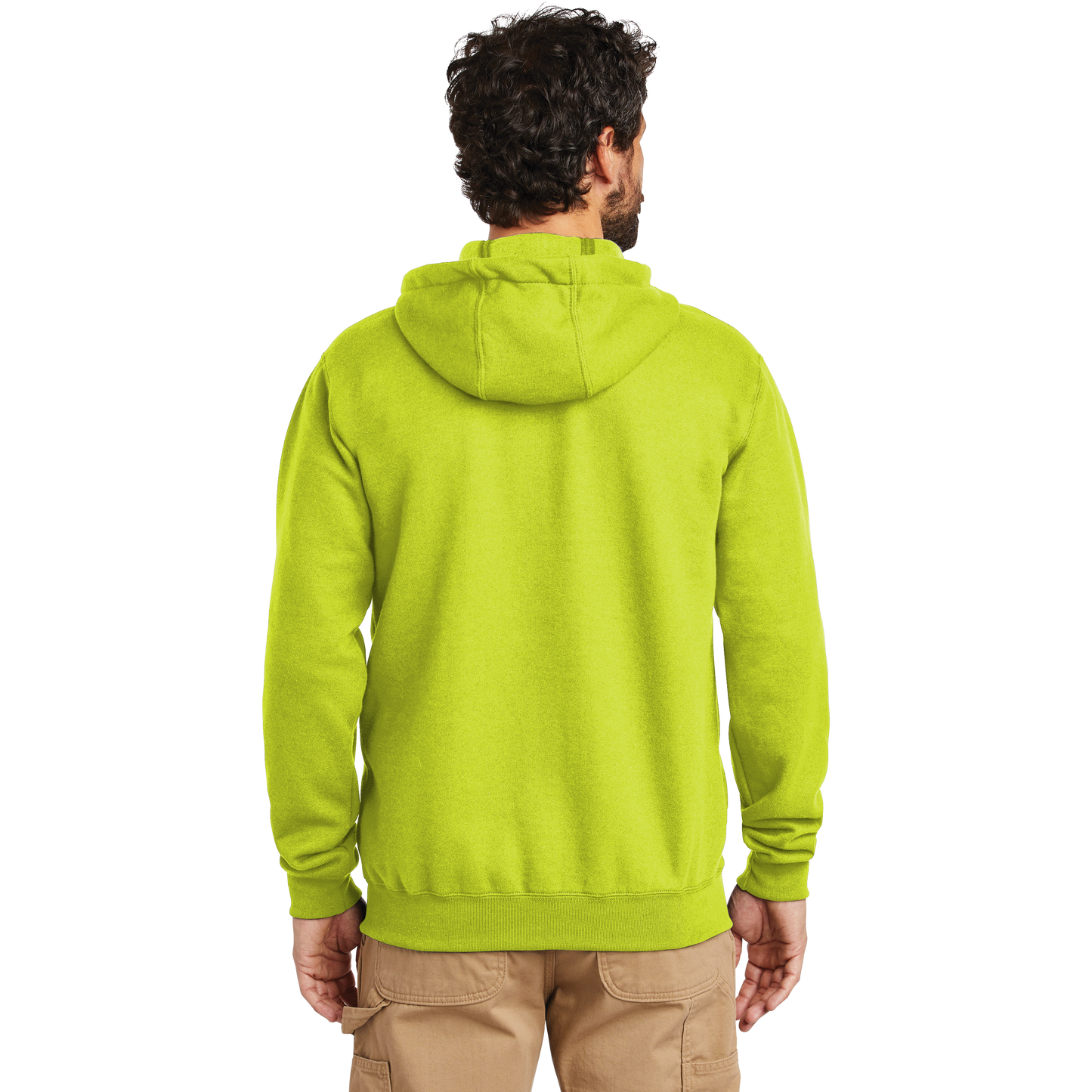 IB2528 Midweight Hooded Zip-Front Sweatshirt