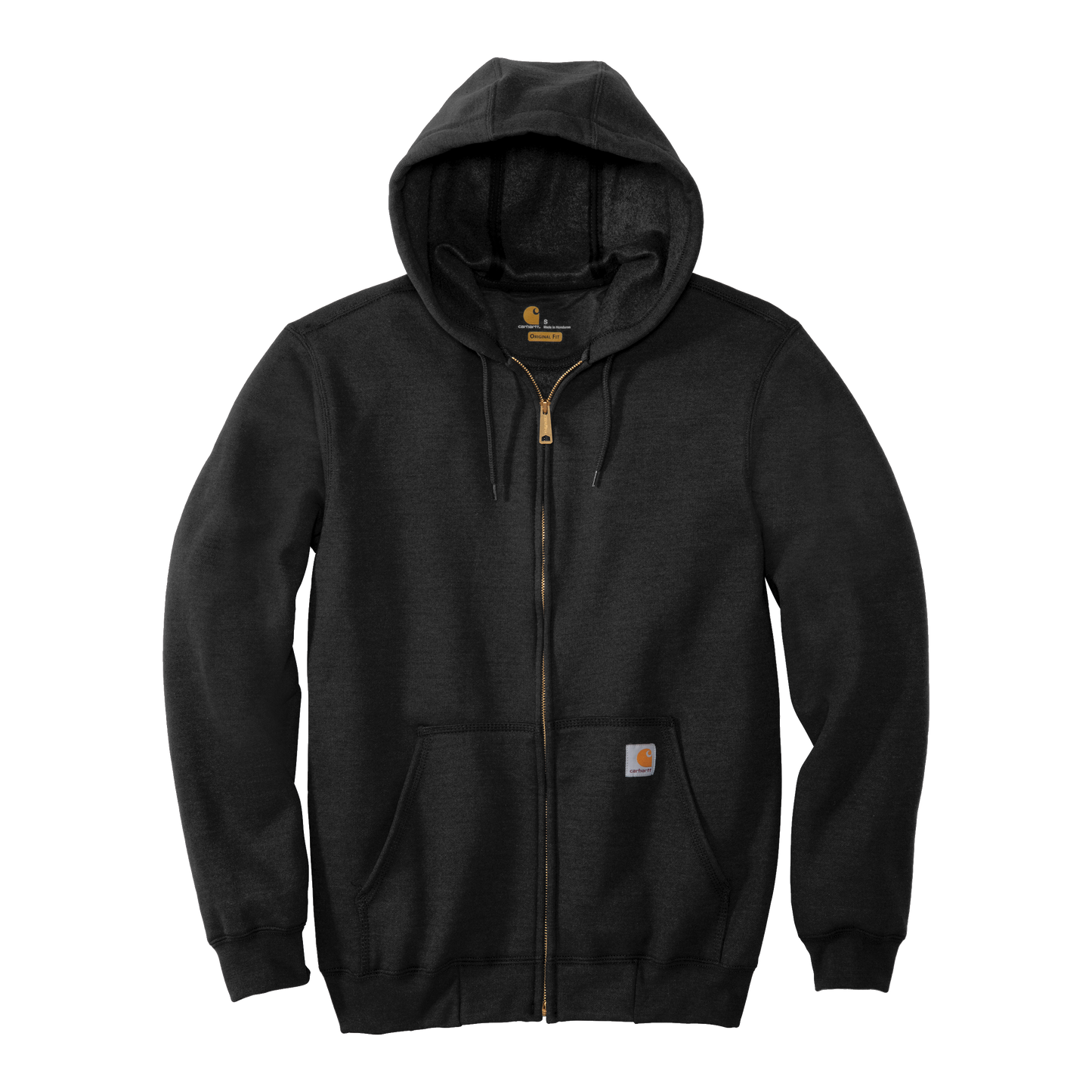 IB2528 Midweight Hooded Zip-Front Sweatshirt