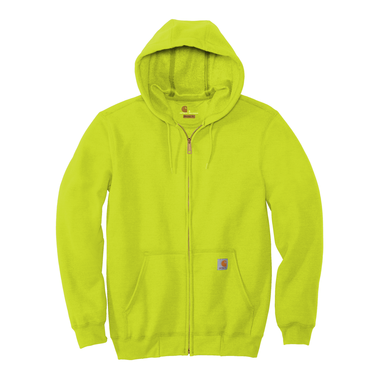 IB2528 Midweight Hooded Zip-Front Sweatshirt