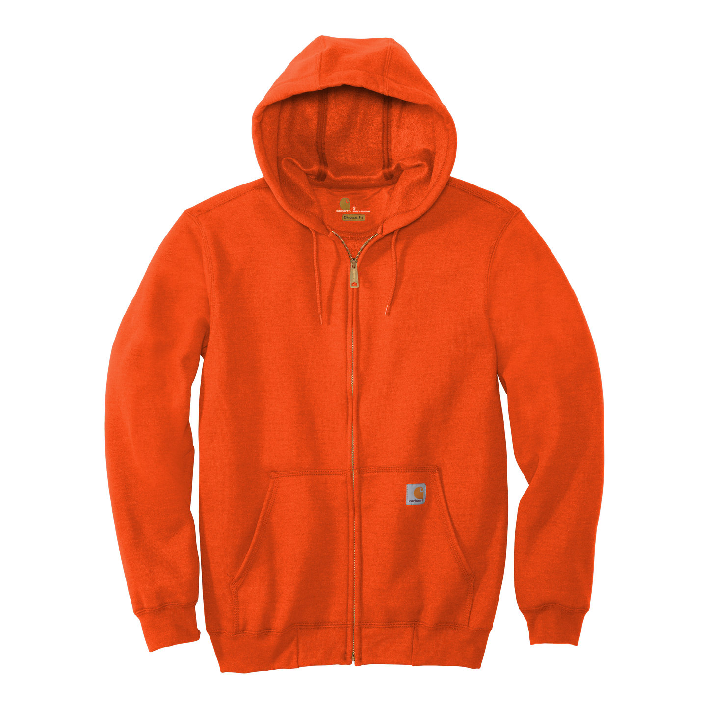 IB2528 Midweight Hooded Zip-Front Sweatshirt
