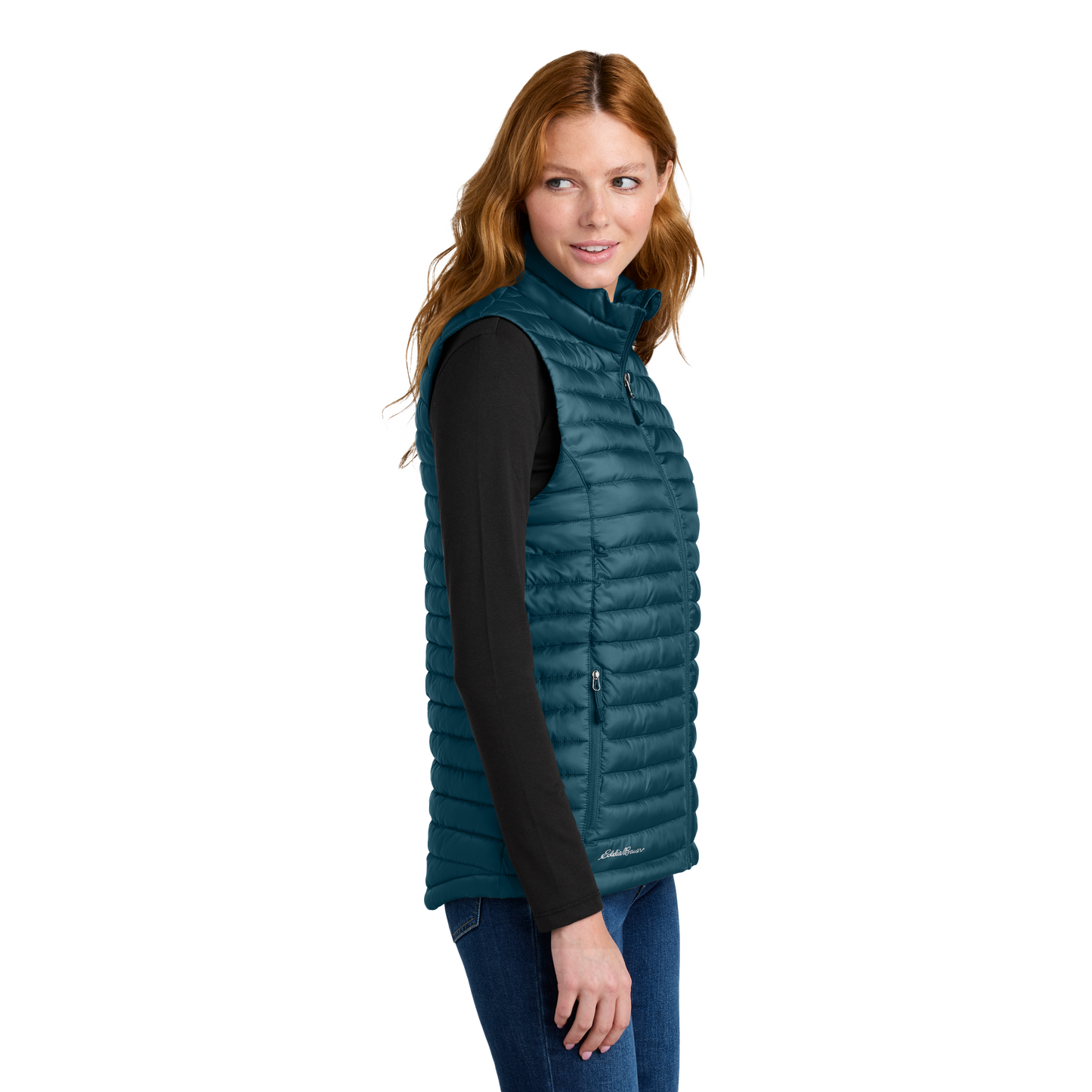 IB2418W Ladies Packable Quilted Vest