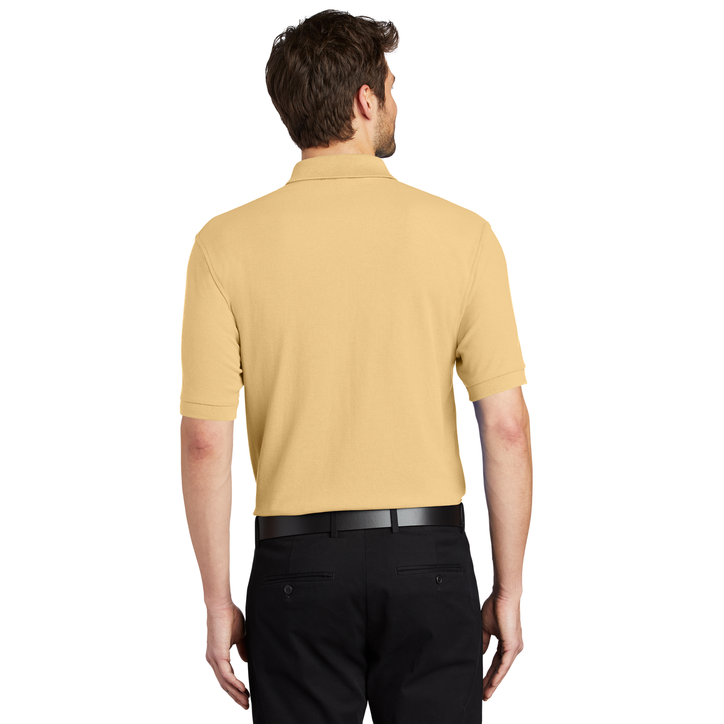 IB1405M Mens Silk Touch Short Sleeve Polo