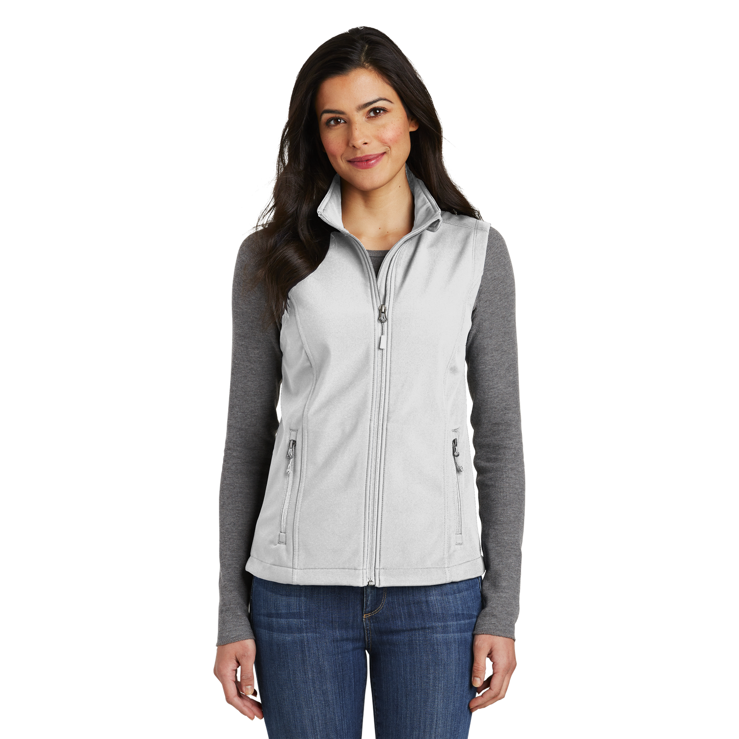 IB2515W Ladies Core Soft Shell Vest