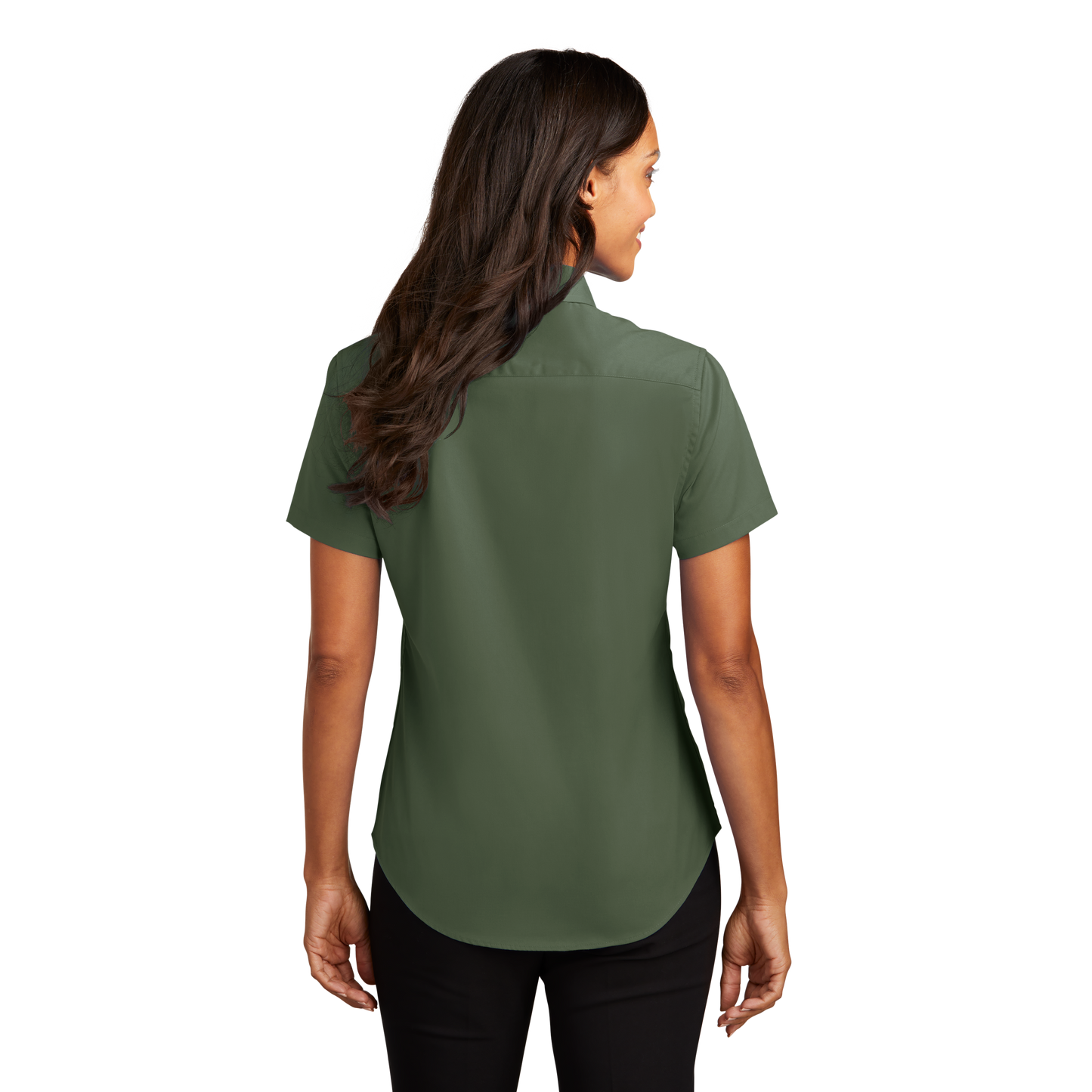 IB1402WSS Ladies Easy Care Short Sleeve Shirt