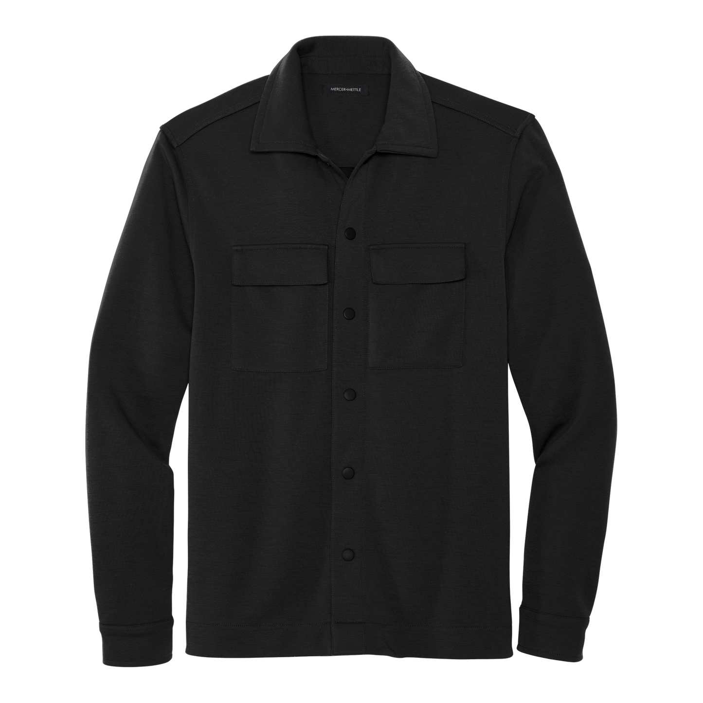 IB2526 Double-Knit Snap Front Jacket