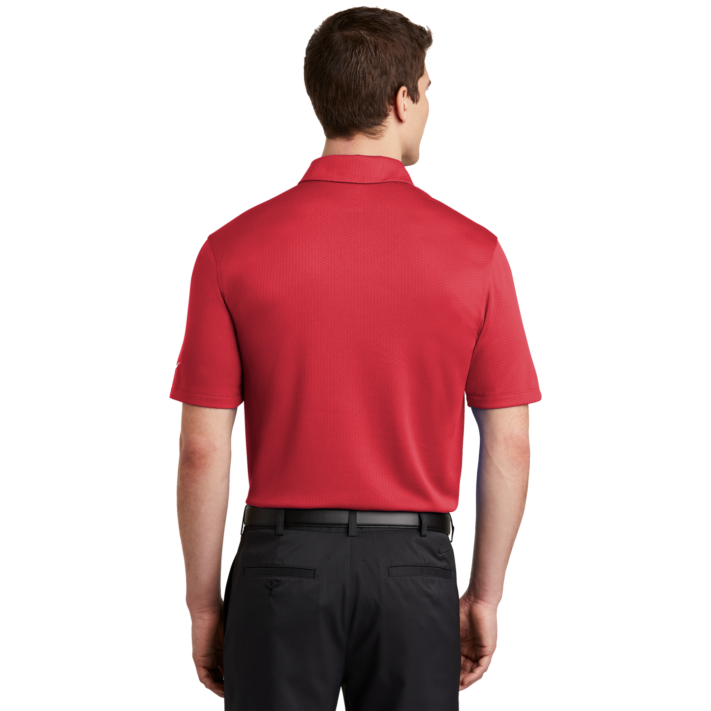 IB1907M Nike Dri-FIT Hex Textured Polo