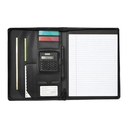 IB1410Q Manchester Zippered Padfolio (Airquest)