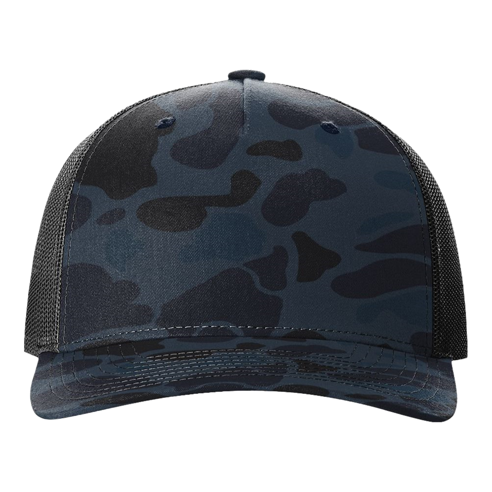 IB2415 Five-Panel Printed Trucker Cap