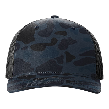 IB2415 Five-Panel Printed Trucker Cap