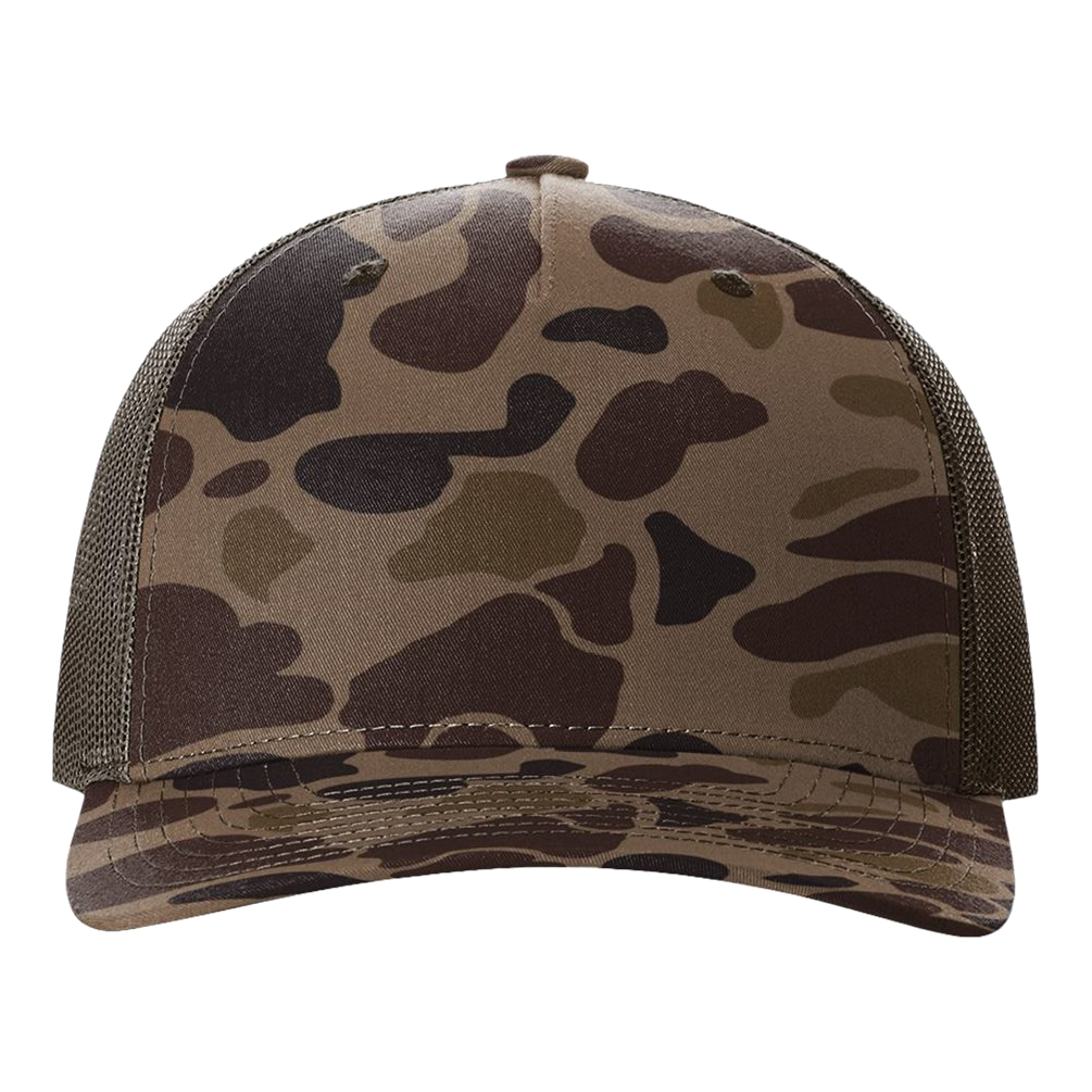 IB2415 Five-Panel Printed Trucker Cap