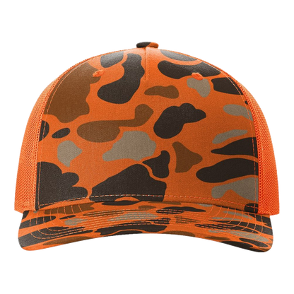 IB2415 Five-Panel Printed Trucker Cap