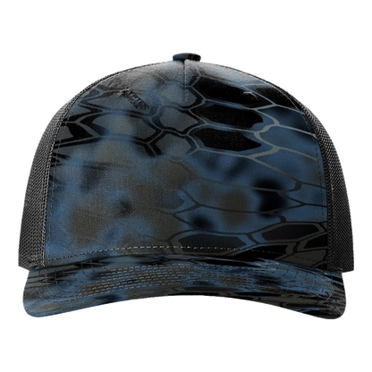 IB2415 Five-Panel Printed Trucker Cap