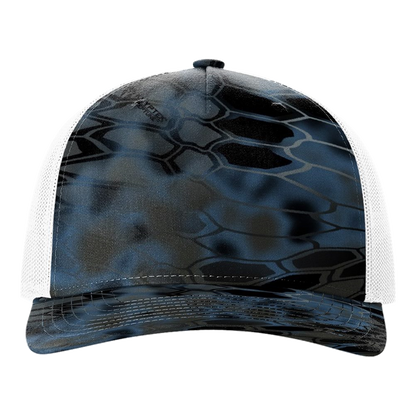 IB2415 Five-Panel Printed Trucker Cap