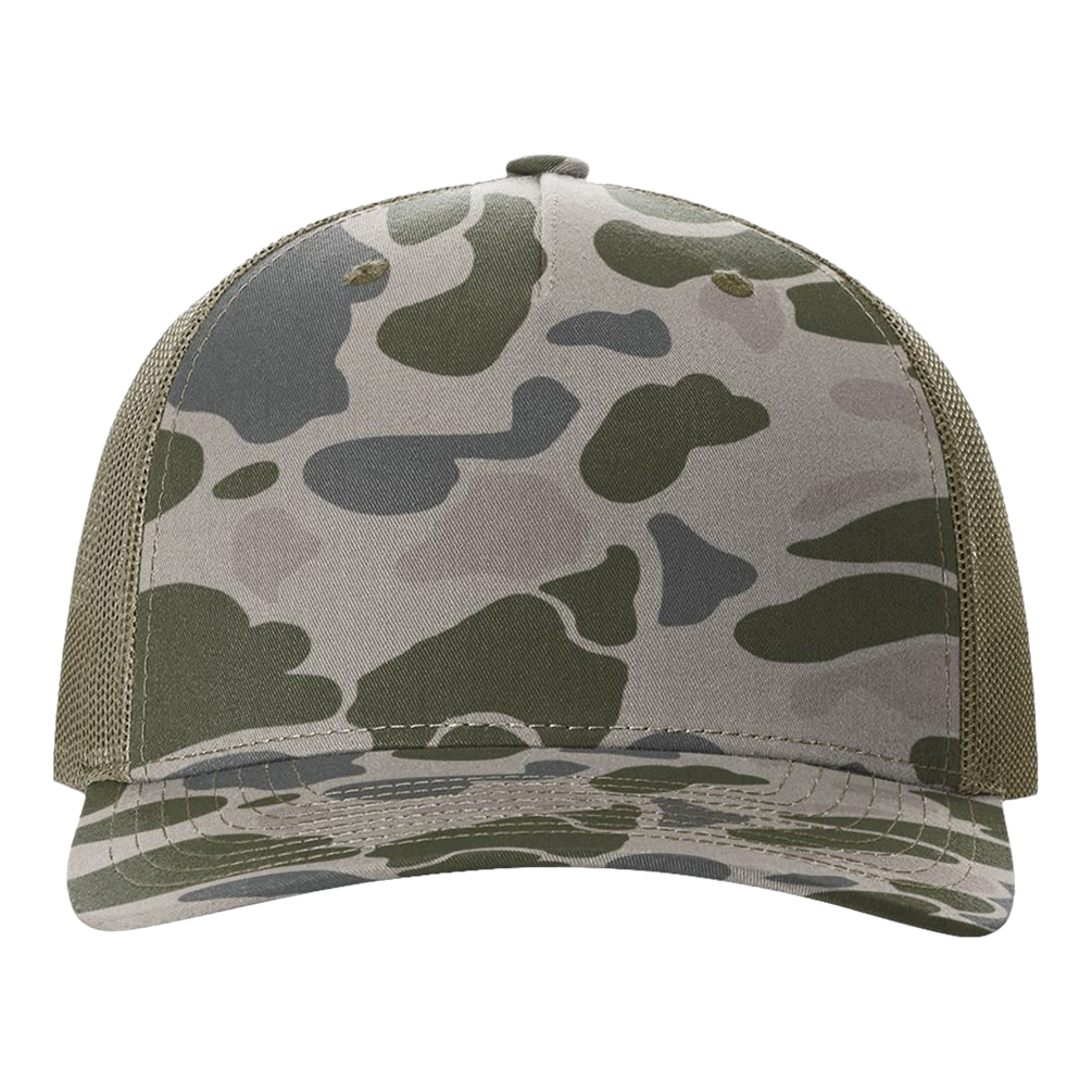 IB2415 Five-Panel Printed Trucker Cap