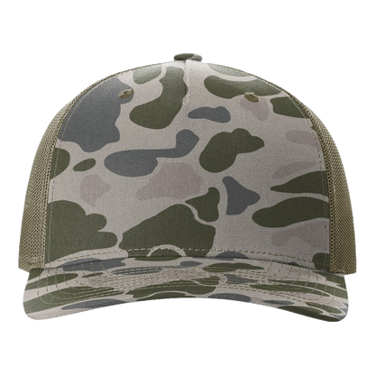 IB2415 Five-Panel Printed Trucker Cap