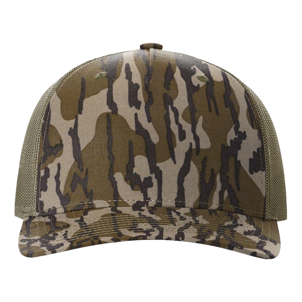 IB2415 Five-Panel Printed Trucker Cap