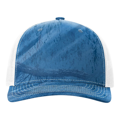 IB2415 Five-Panel Printed Trucker Cap