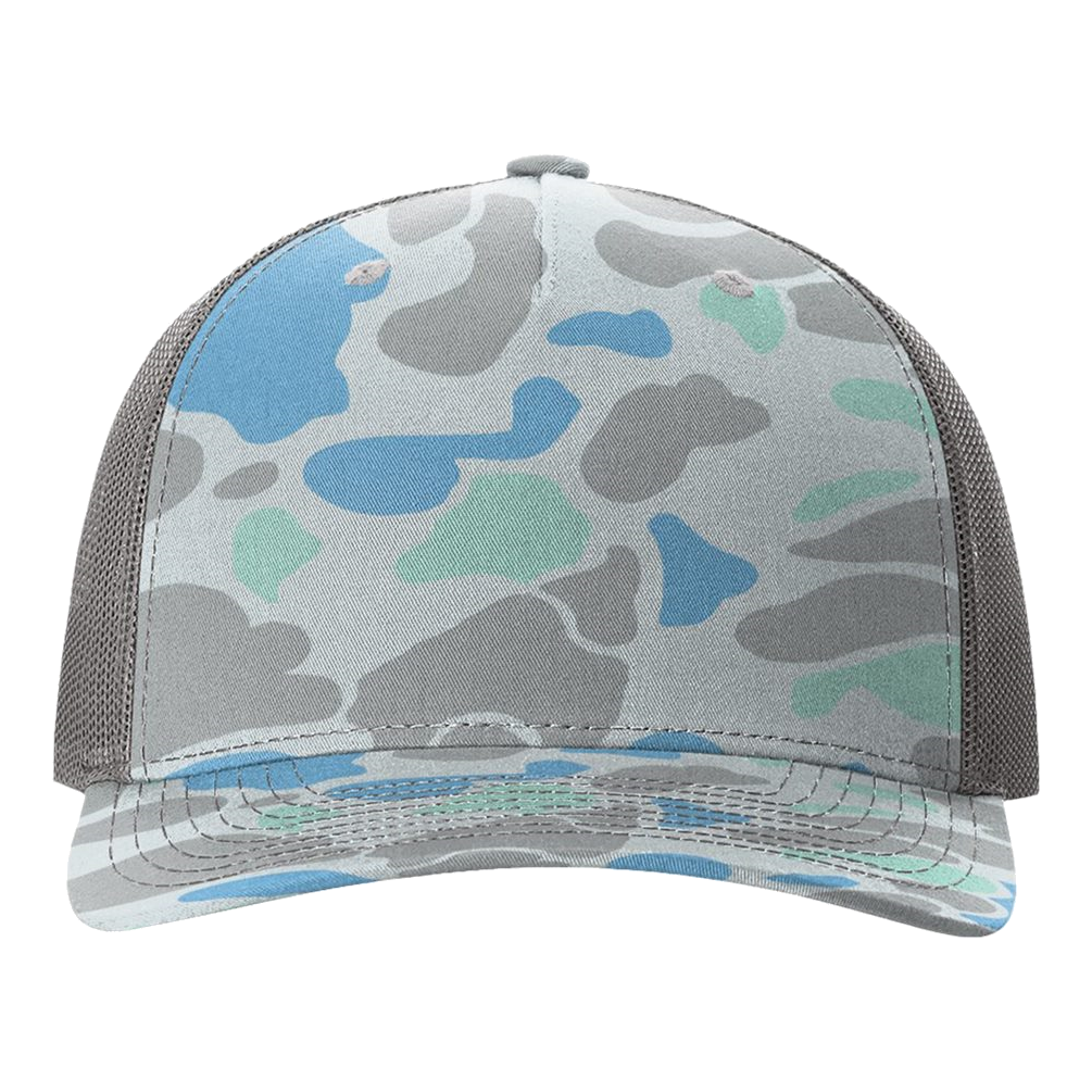 IB2415 Five-Panel Printed Trucker Cap