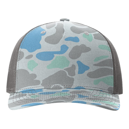 IB2415 Five-Panel Printed Trucker Cap