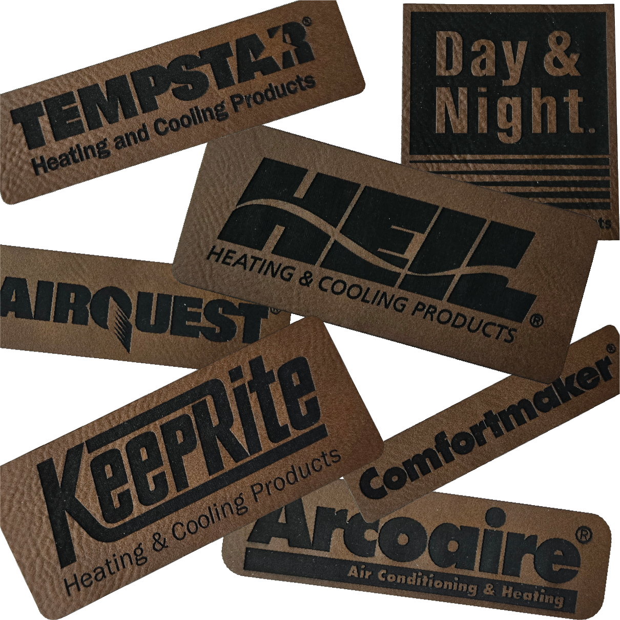 IB2620 Faux Leather Patches