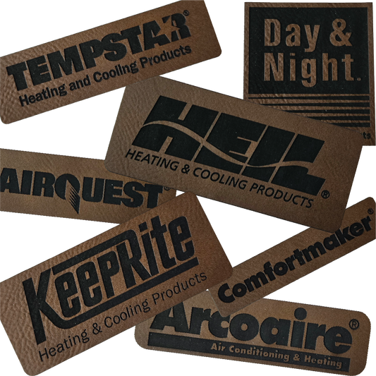 IB2620 Faux Leather Patches