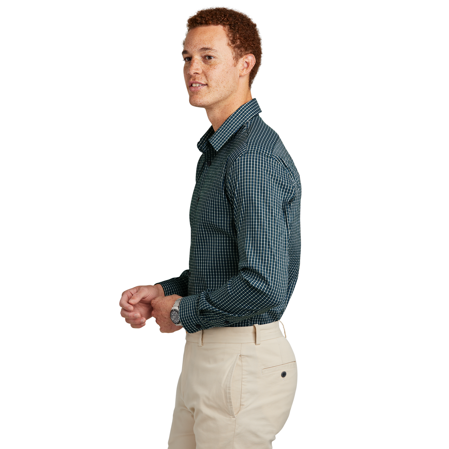 IB2524 Tech Stretch Patterned Shirt
