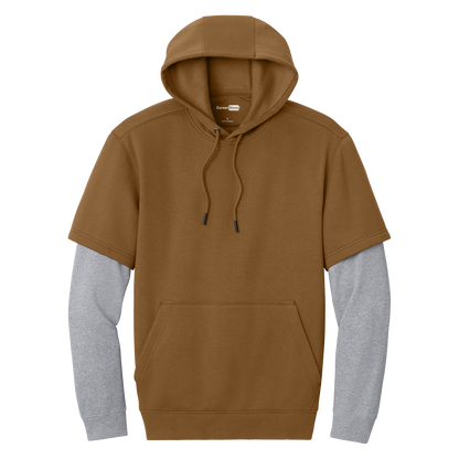 IB2605  Tough Fleece Layered Hoodie