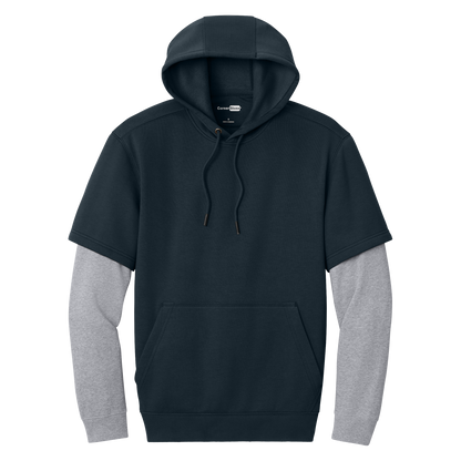 IB2605  Tough Fleece Layered Hoodie