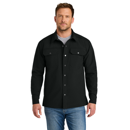 IB2604  Soft Shell Shirt Jacket