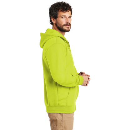 IB2528 Midweight Hooded Zip-Front Sweatshirt