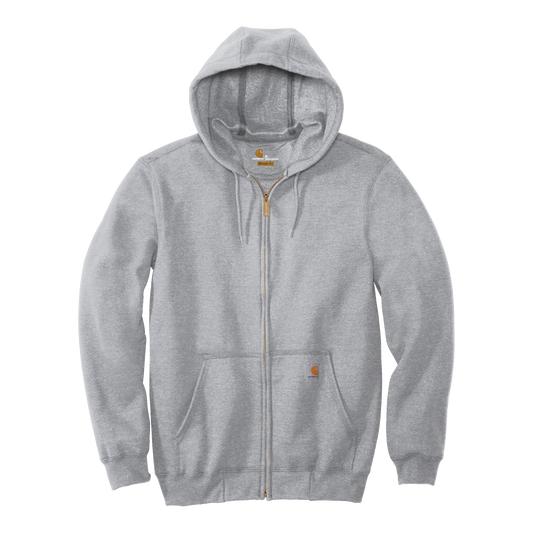 IB2528 Midweight Hooded Zip-Front Sweatshirt