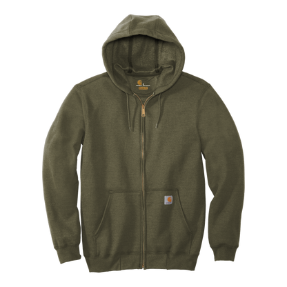 IB2528 Midweight Hooded Zip-Front Sweatshirt