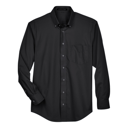 IB1708M Mens Solid Broadcloth Shirt