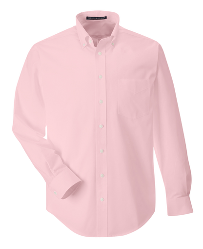 IB1708M Mens Solid Broadcloth Shirt