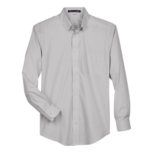 IB1708M Mens Solid Broadcloth Shirt