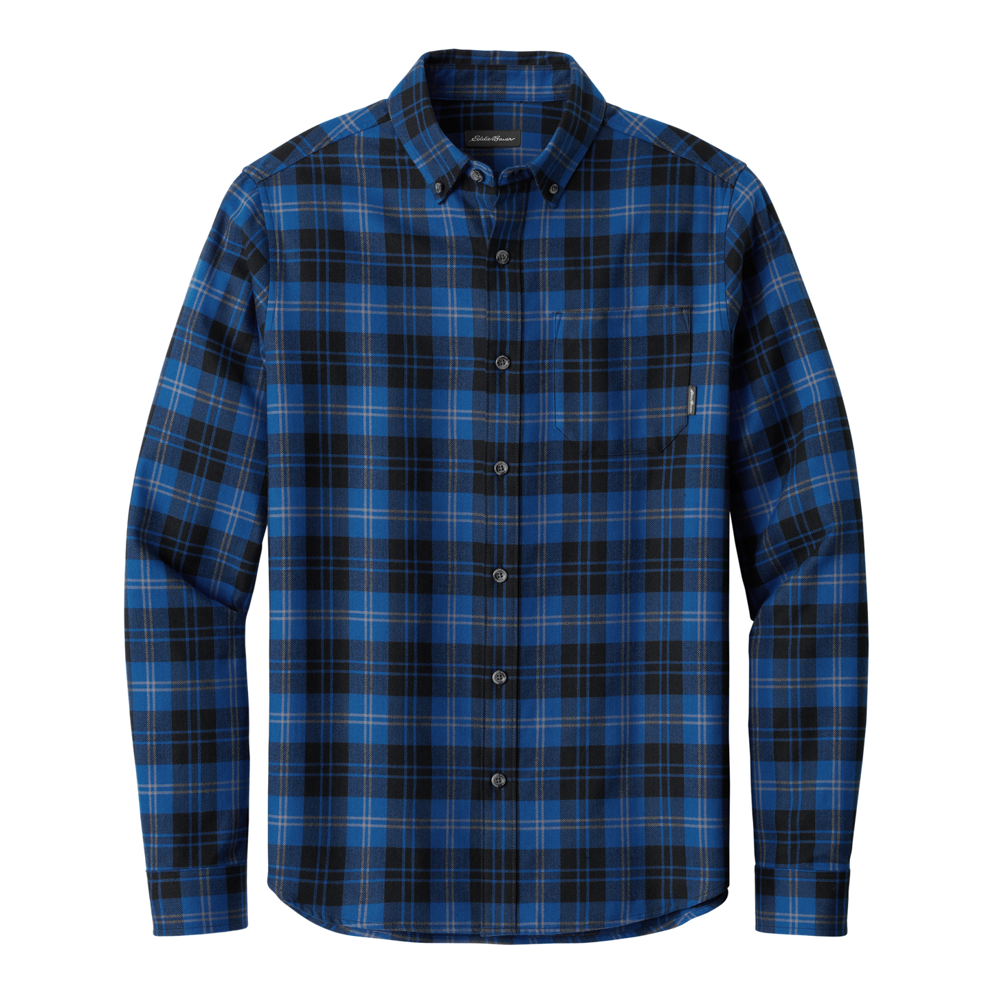 IB2417 Long Sleeve Favorite Flannel Plaid Shirt