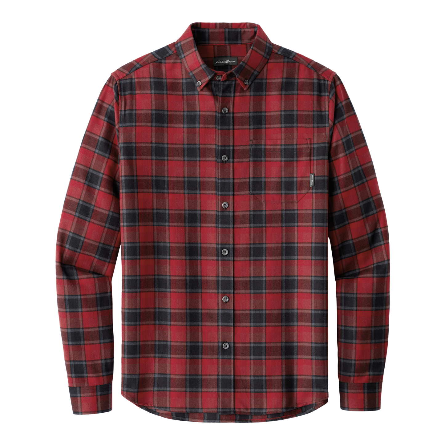 IB2417 Long Sleeve Favorite Flannel Plaid Shirt