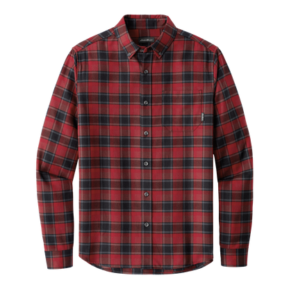 IB2417 Long Sleeve Favorite Flannel Plaid Shirt