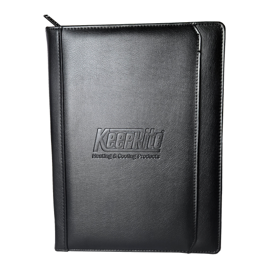 IB1410K Manchester Zippered Padfolio (Keeprite)