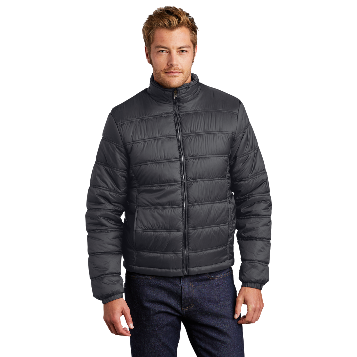 IB1605M Mens Colorblock 3-in-1 Jacket