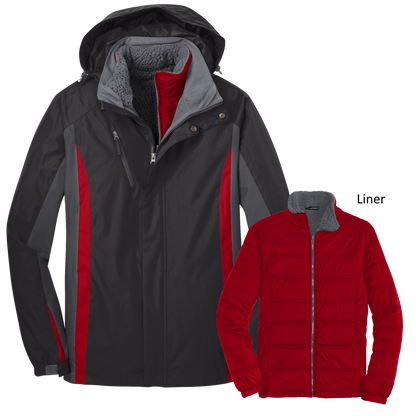 IB1605M Mens Colorblock 3-in-1 Jacket