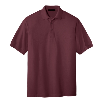 IB1405MT Mens Tall Silk Touch Short Sleeve Polo