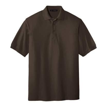 IB1405M Mens Silk Touch Short Sleeve Polo