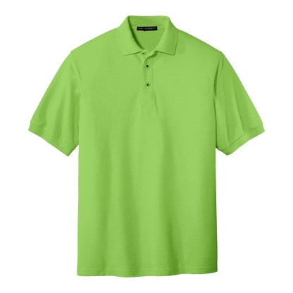 IB1405M Mens Silk Touch Short Sleeve Polo