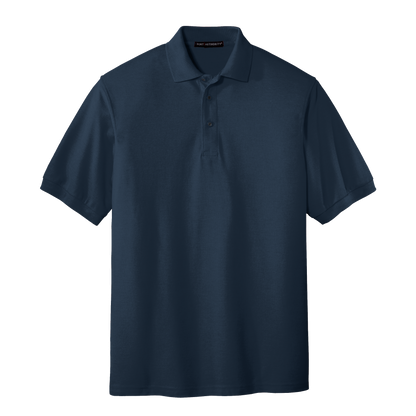 IB1405MT Mens Tall Silk Touch Short Sleeve Polo