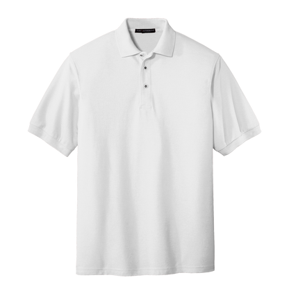 IB1405MT Mens Tall Silk Touch Short Sleeve Polo